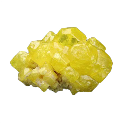 Solid Yellow Sulphur