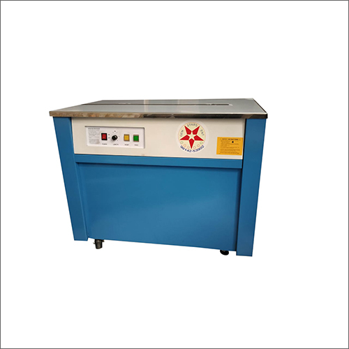 Semi Automatic Strapping Machine - Stainless Steel, Manual Selection | Semi-automatic Control With Frequency Speed Control For Robust Performance