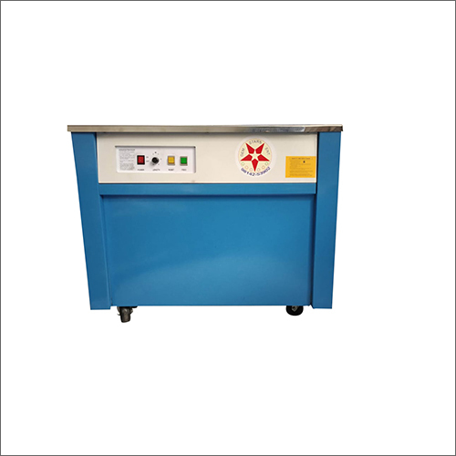 Semi Automatic Strapping Machine - Stainless Steel, Manual Selection | Semi-automatic Control With Frequency Speed Control For Robust Performance