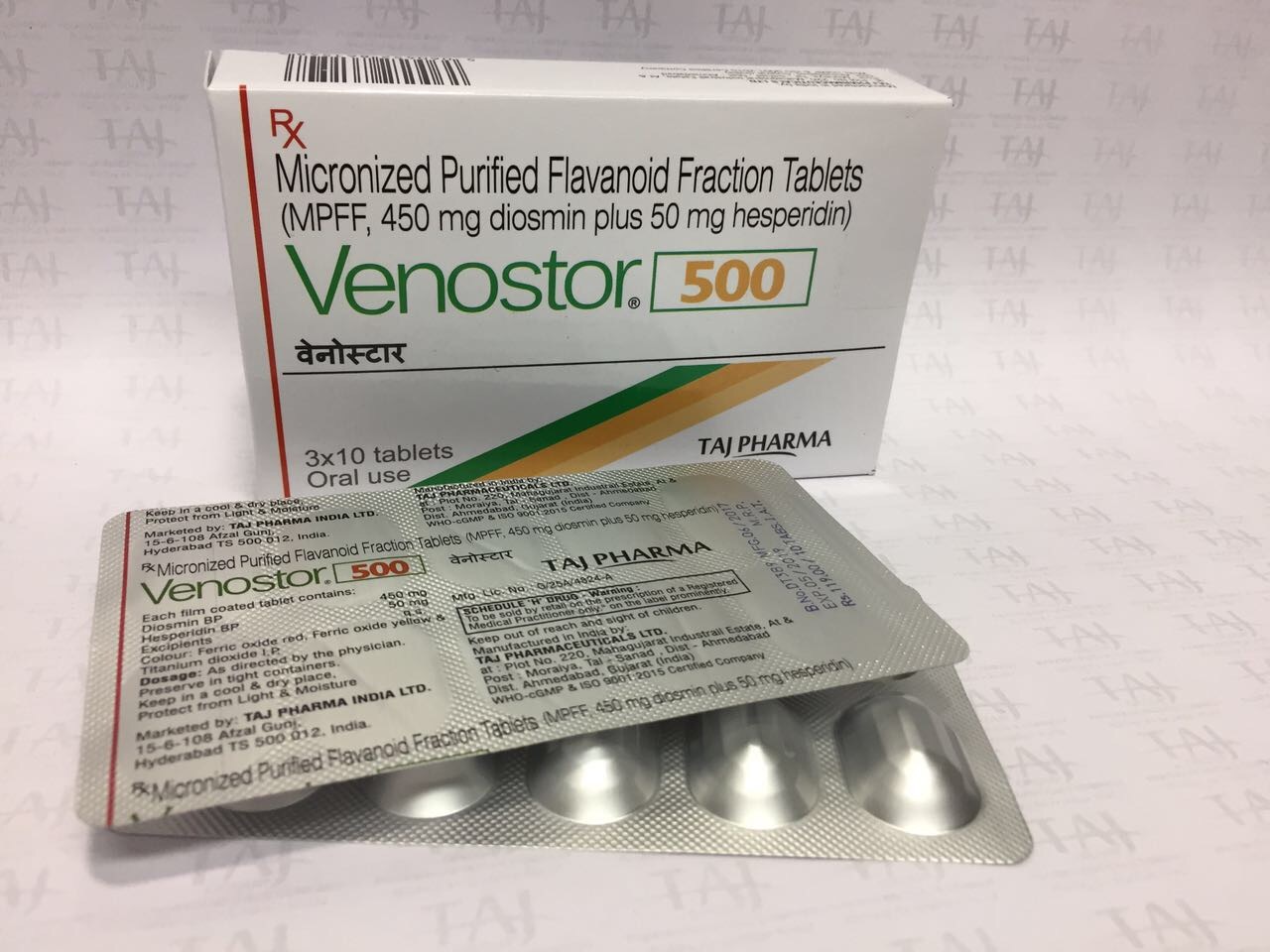Diosmin Hesperidin Tablets 500mg Generic Drugs
