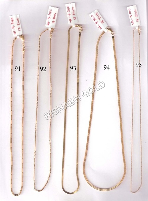 गोल्ड नेक चेन जेंडर: महिलाएं