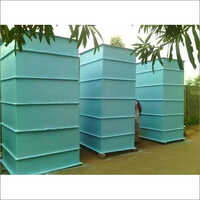 FRP आयताकार टैंक अनुप्रयोग: औद्योगिक