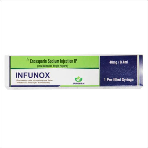 Liquid 40mg Enoxaparin Sodium Injection Ip