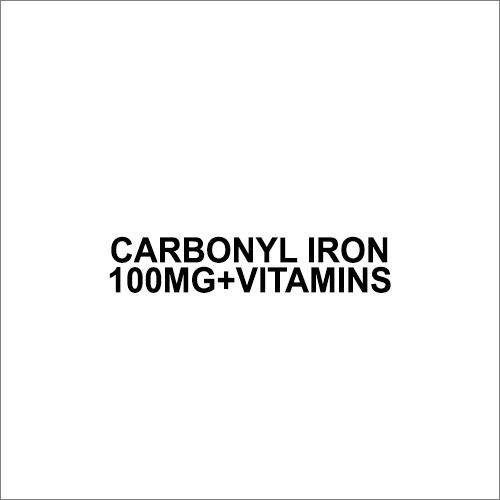 Carbonyl Iron 100mg And Vitamins Syrup Medicine Raw Materials