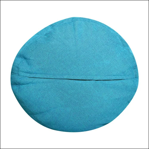 Teardrop Bean Bag - Cotton Material, All Sizes Available, Sky Blue Color, Indoor Use, Modern Plain Design