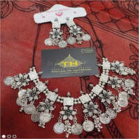 वेडिंग ऑक्सीडाइज्ड चोकर नेकलेस