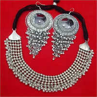 पार्टी ऑक्सीडाइज़्ड चोकर नेकलेस