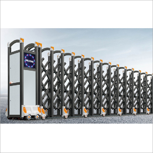 Motorised Retractable Gates - Material: Stainless Steel