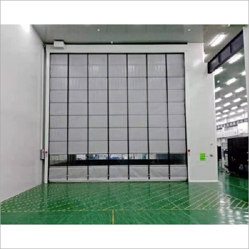 Automatic High Speed Doors - Stainless Steel, 0.8m/sec To 1.5m/sec Speed Adjustment | Epdm Seals, Anti-drop Electromagnetic Brake, Durable Side Guides, Wind Hooks