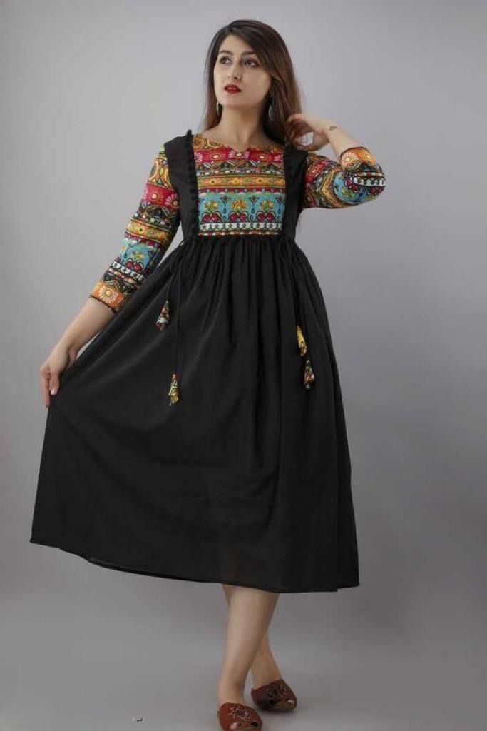 Womens Rayon With Digital Print Kurtis...