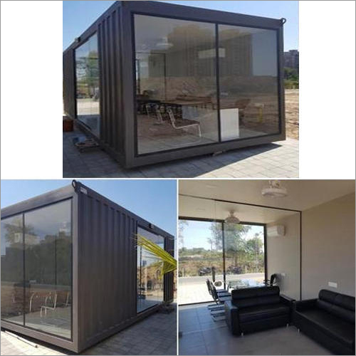 Gi Portable Site Office Cabin - Color: Black