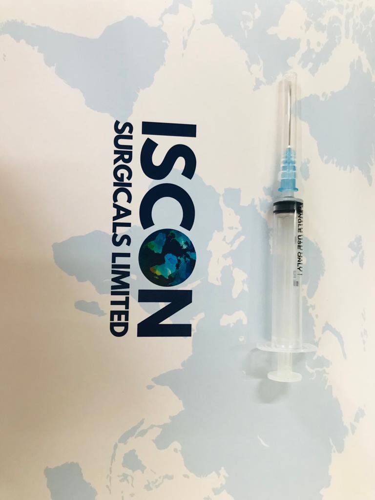 Disposable Syringe With Needle 5ml - Stainless Steel, Individual Blister Packing , Eo Sterilized For Single Use, Iso 7886 & Is 10258 Certified