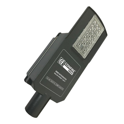 12w सेमी इंटीग्रेटेड सोलर स्ट्रीट लाइट