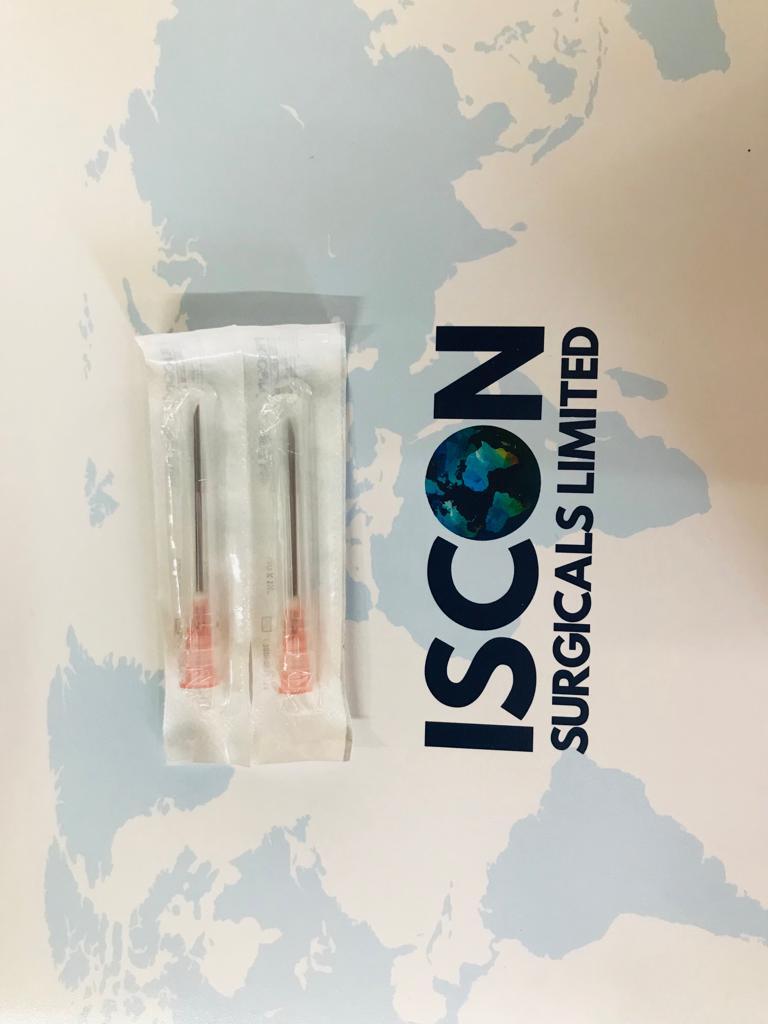 Single Use Needle - Stainless Steel, 18g & 19g | Eo Sterilized, Individually Blister Packed, Iso 7864 & Is 10564 Certified