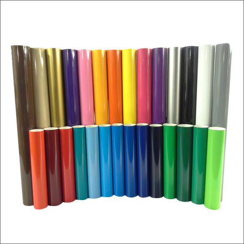 कलर सेल्फ एडहेसिव विनाइल रोल