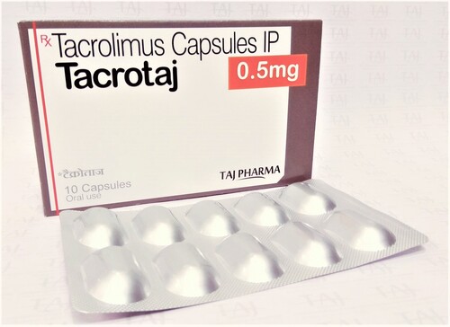 Tacrolimus Capsules Ip 0.5mg Generic Drugs