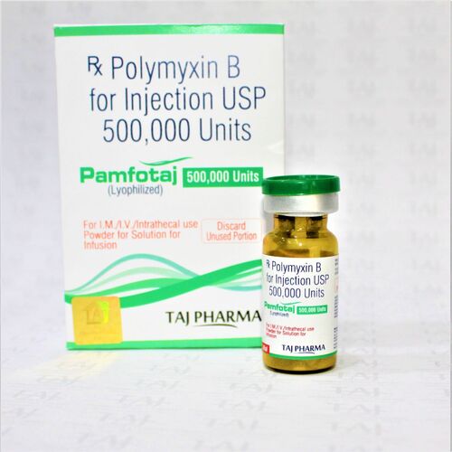 Polymyxin B For Injection Usp 500000units Expiration Date: 2 Years