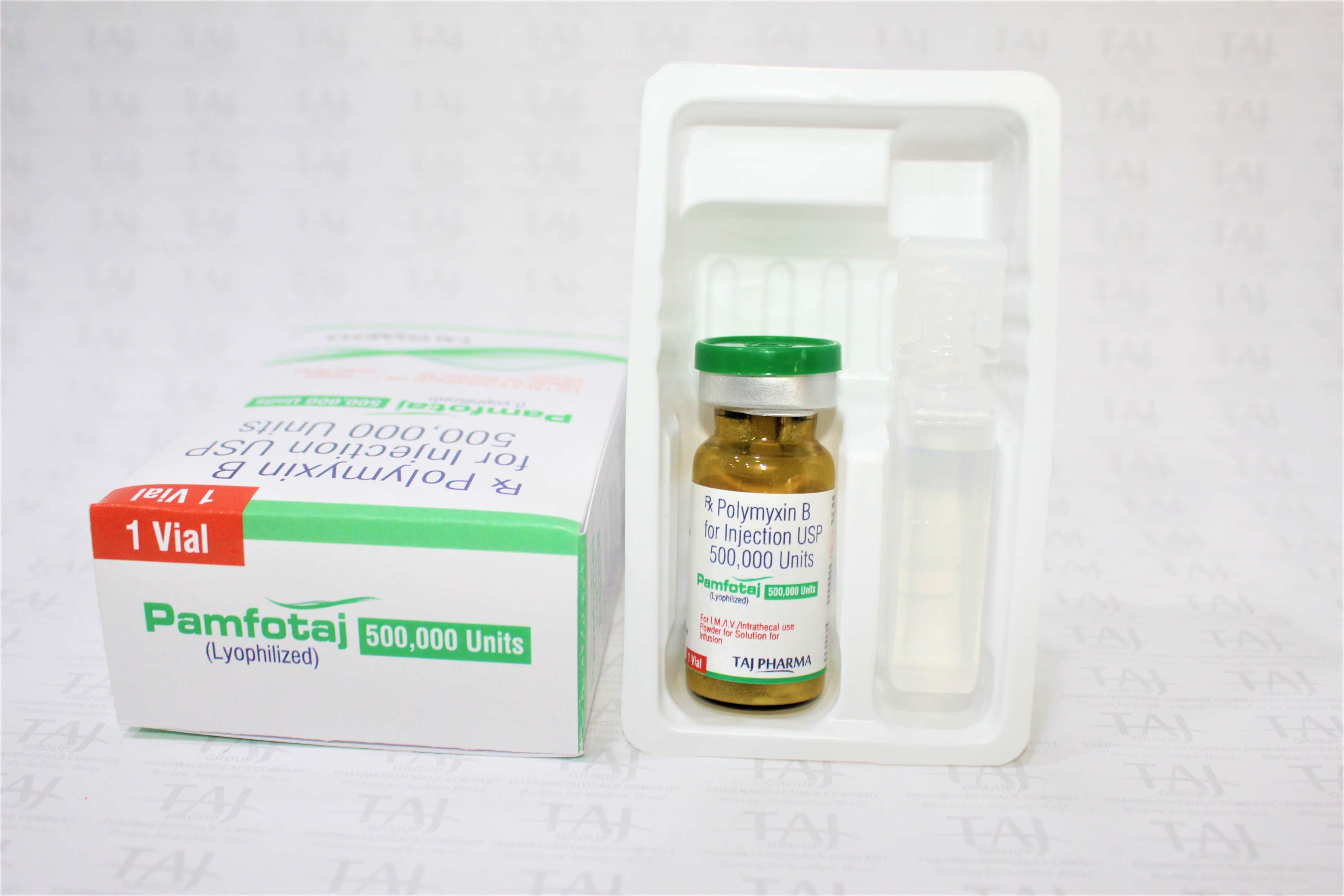 Polymyxin B For Injection Usp 500000units Expiration Date: 2 Years