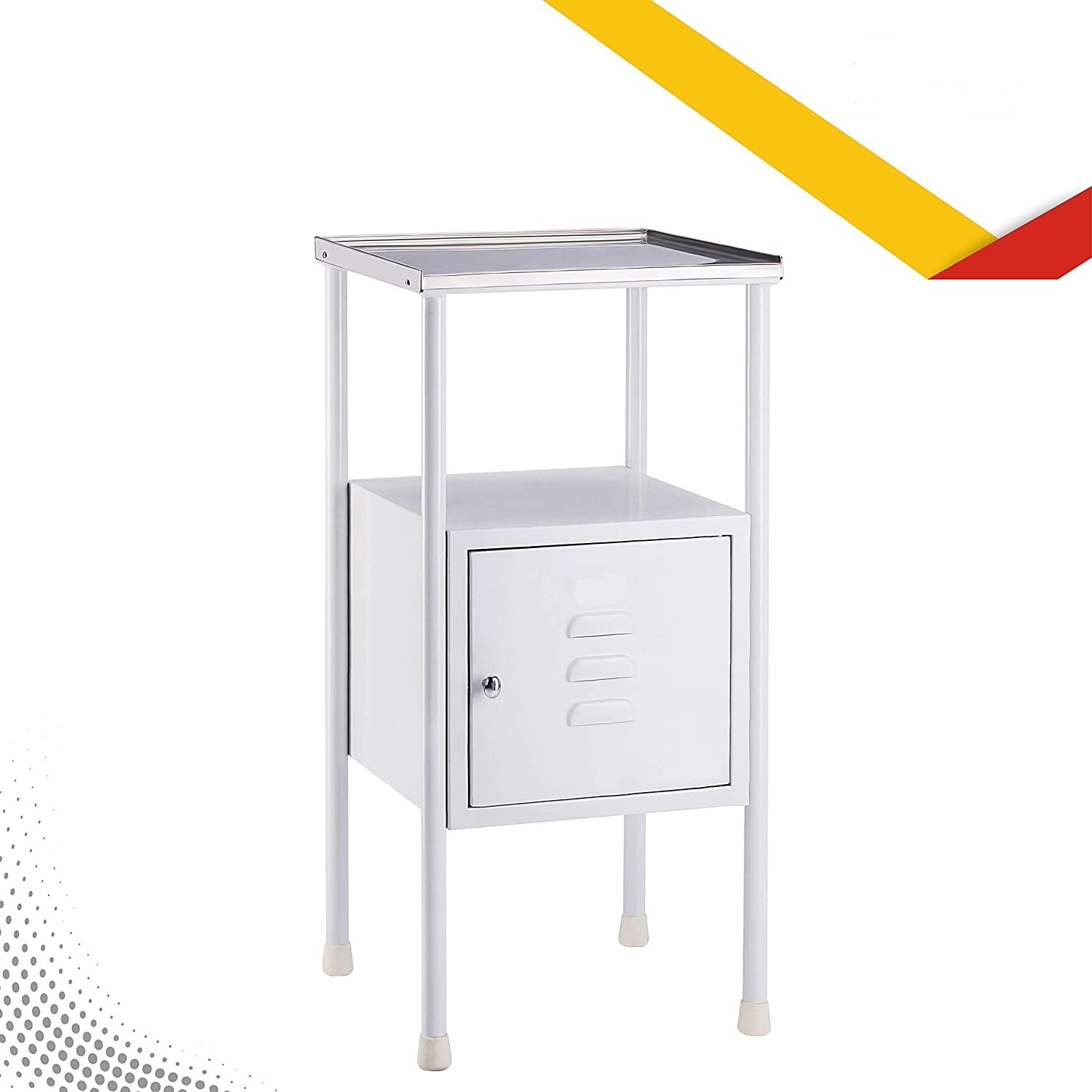 Bedside Locker (General) - Color: White