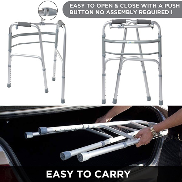 Adjustable Walker - Color: Silver