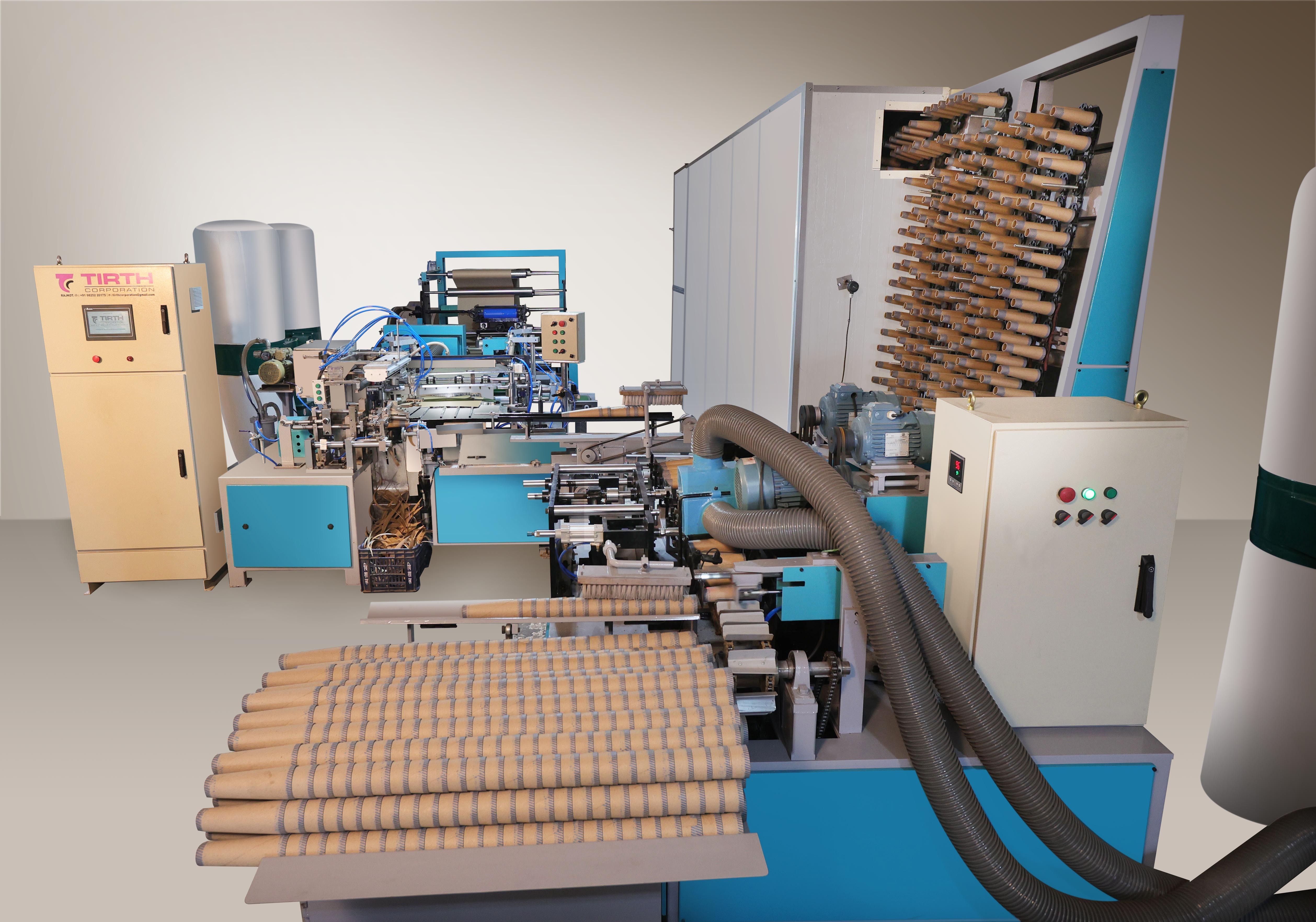 Fully Automatic Paper Cone Making Machine Capacity: 48-55 Pcs/min
