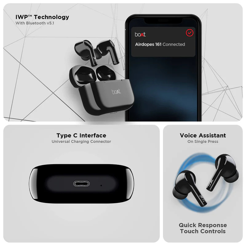 Plastic Wireless Earbuds With Massive Playback