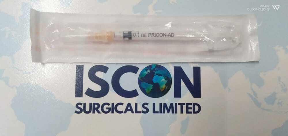 Auto Disable Syringe 0.1ml Grade: Grade