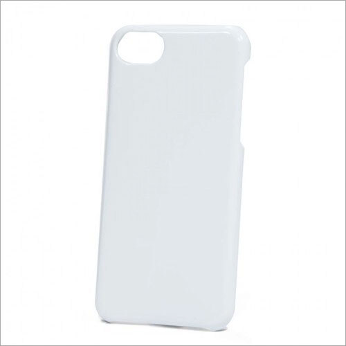 3D White Sublimation Mobile Cover - Plastic Polycarbonate, Customizable Shape & Size for Personalized Printing