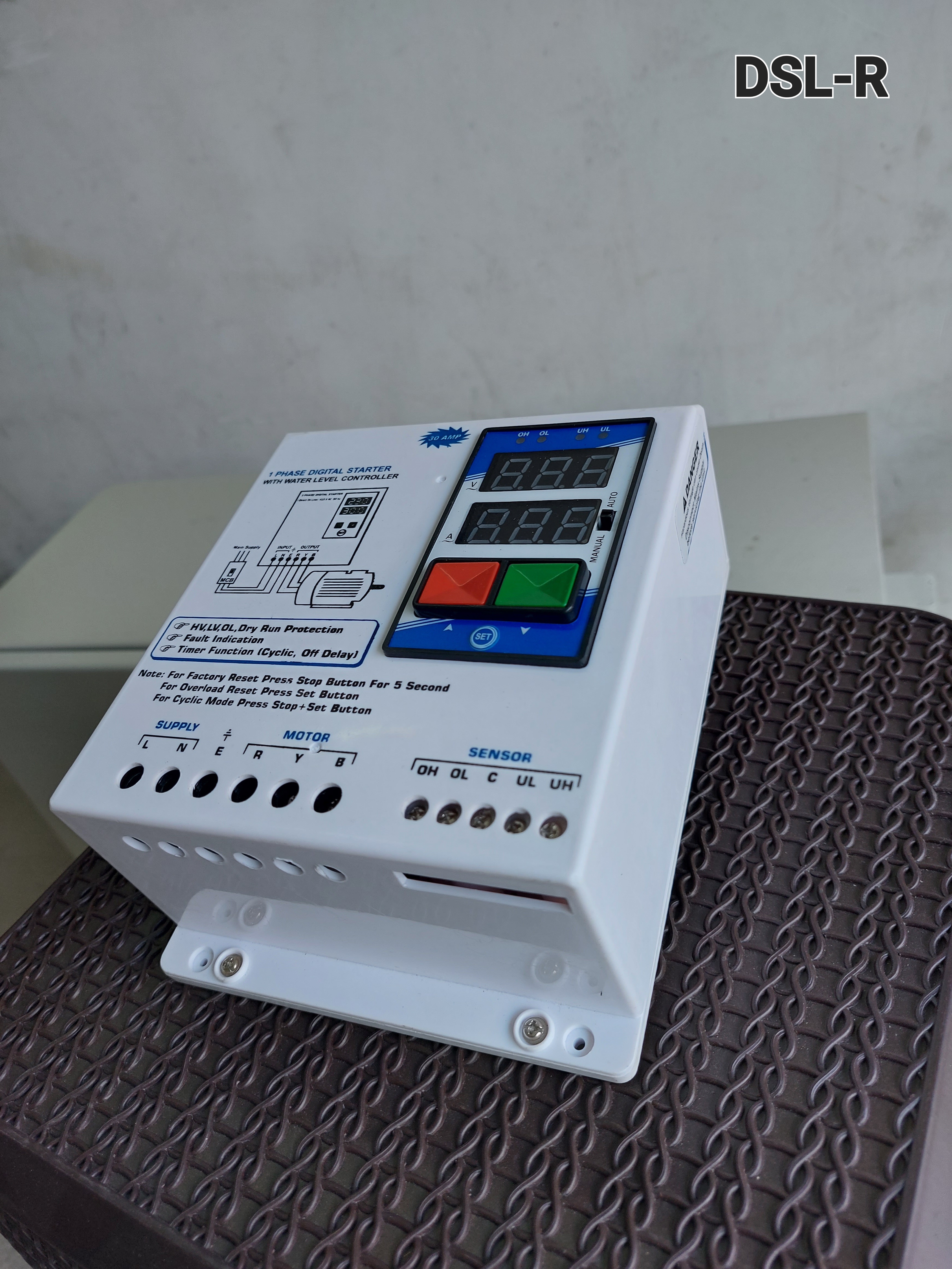 1 Phase Digital Starter 1hp To 10hp With Water Level Controller
