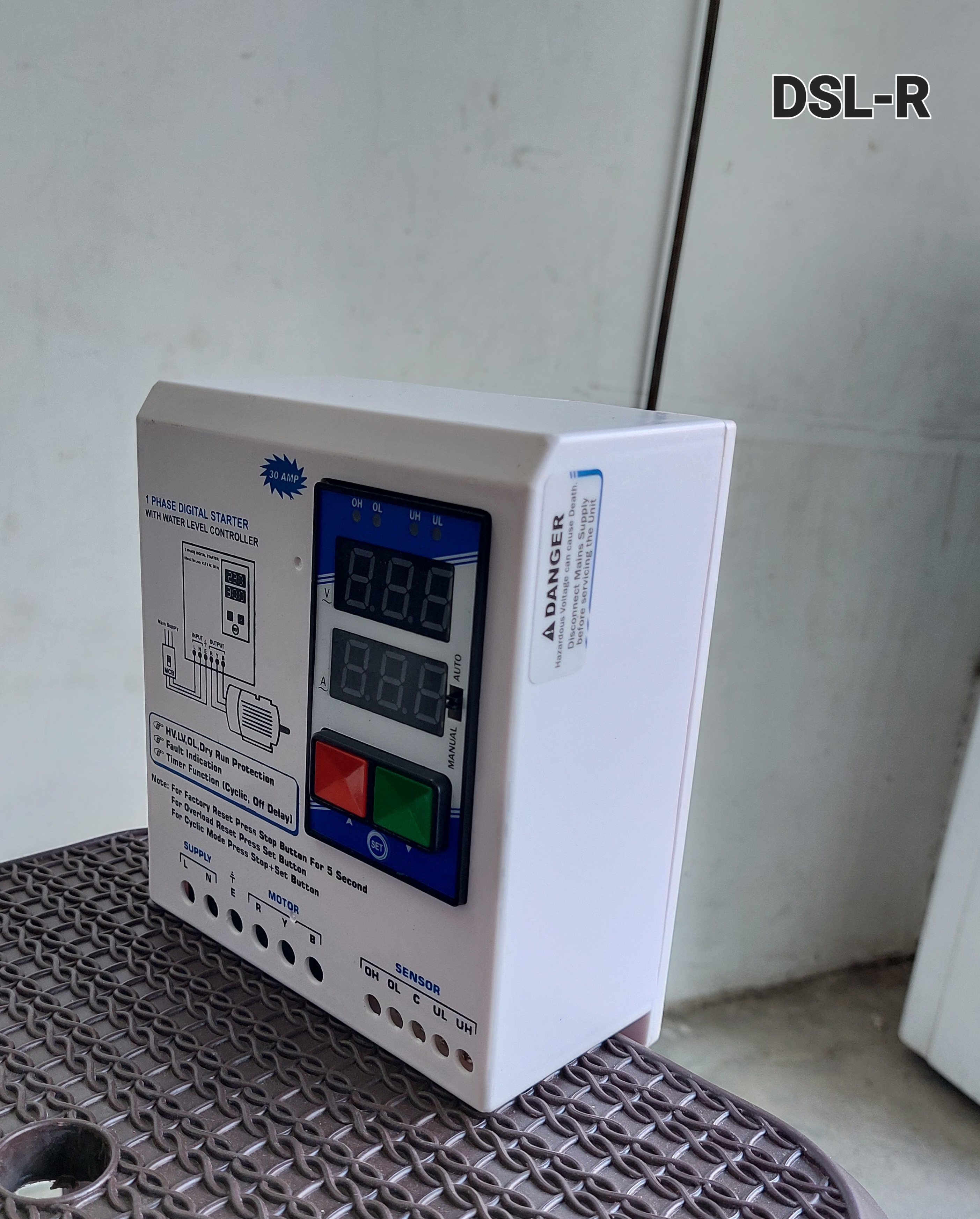1 Phase Digital Starter 1hp To 10hp With Water Level Controller