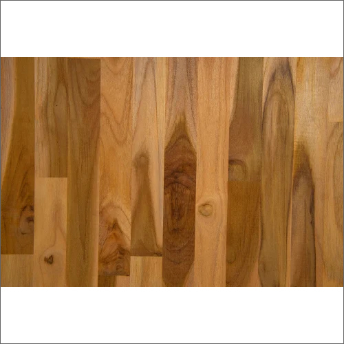 Accacia Wood Finger Joint Board - Hardwood, 8x4 Ft, Brown, 18 Mm Thick | Moisture Proof, Strong Screw Holding, Ideal For Indoor & Outdoor Furniture