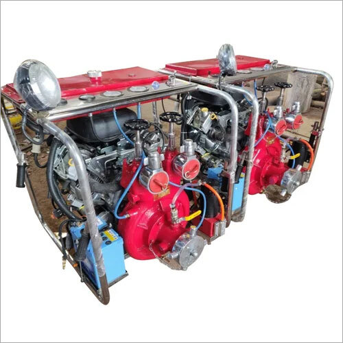 स्टेनलेस स्टील हाई प्रेशर पोर्टेबल फायर पंप