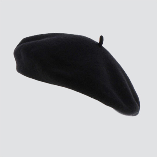 Black Basque Beret Cap Age Group: Adults