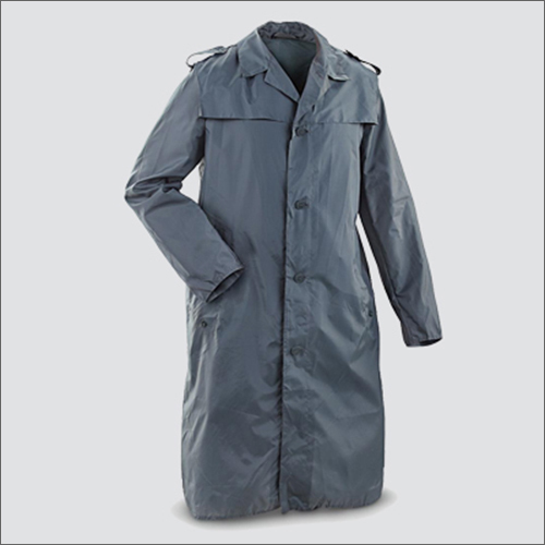 Blue High Quality Military Raincoat