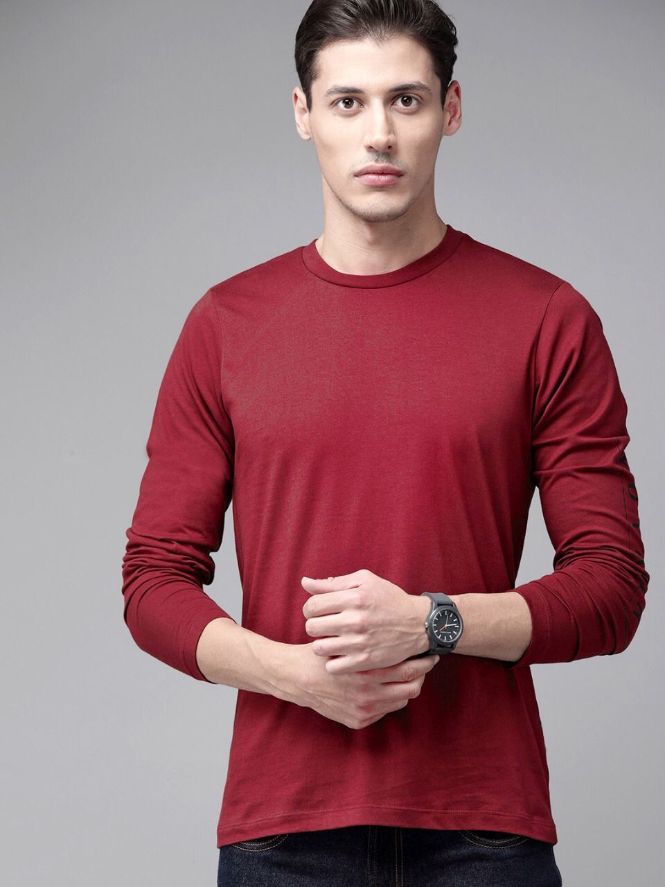 Mens Full Sleeve Cotton T Shirts...