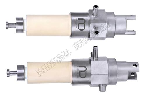 Silver Pharmaceutical Ceramic Pump For Sterile Aseptic