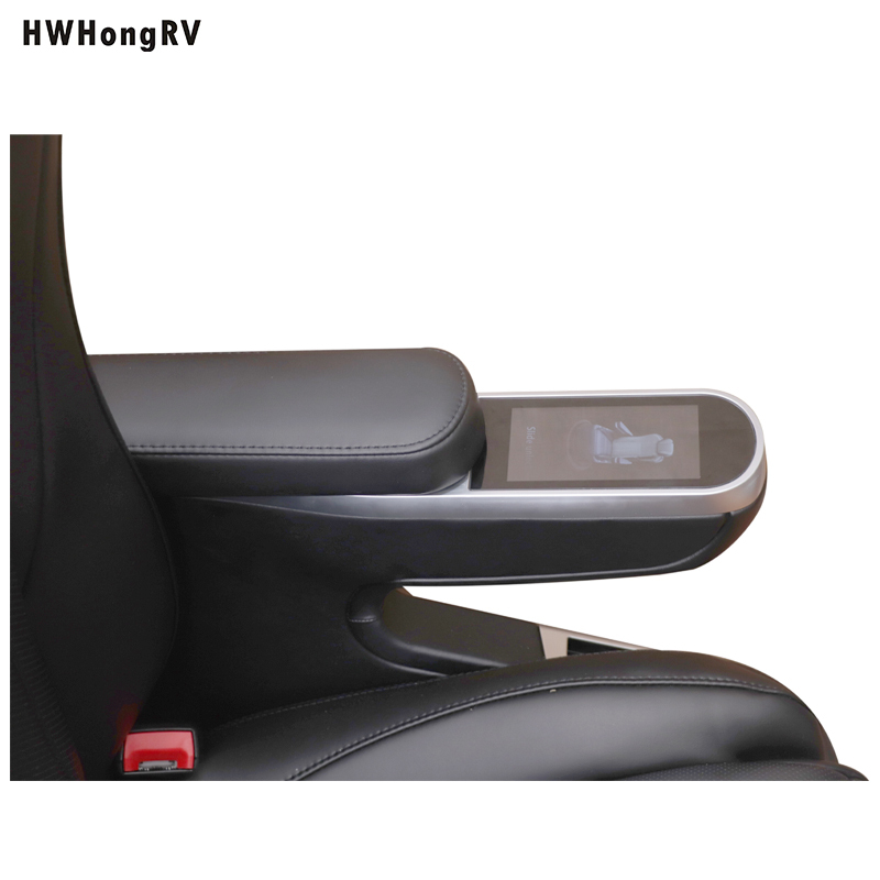 Hwhongrv 12v Luxury Power Leather Sofa Seating Interior Tuning Mpv Van Rv Limousine Seats With The Legrest