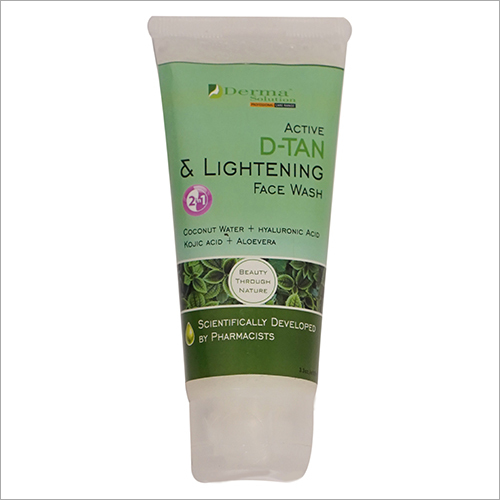 Active D-Tan And Lightening Face Wash