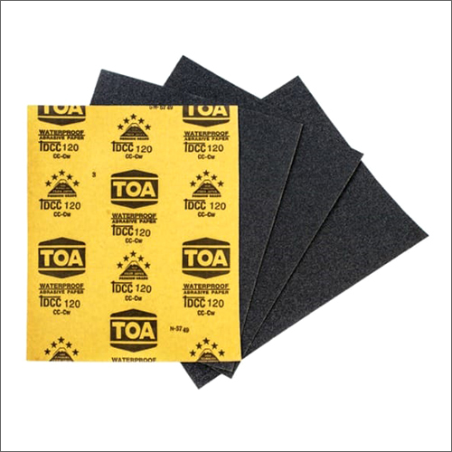 Black Waterproof  Abrasive Paper