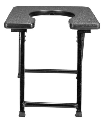 स्क्वायर कट कमोड स्टूल