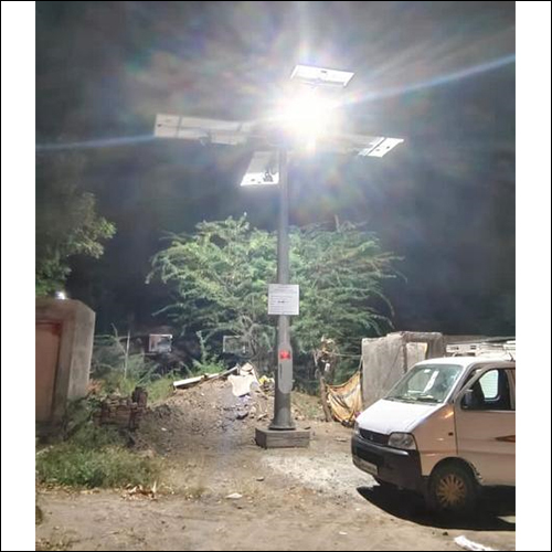 Solar High Mast Pole Application: Industrial