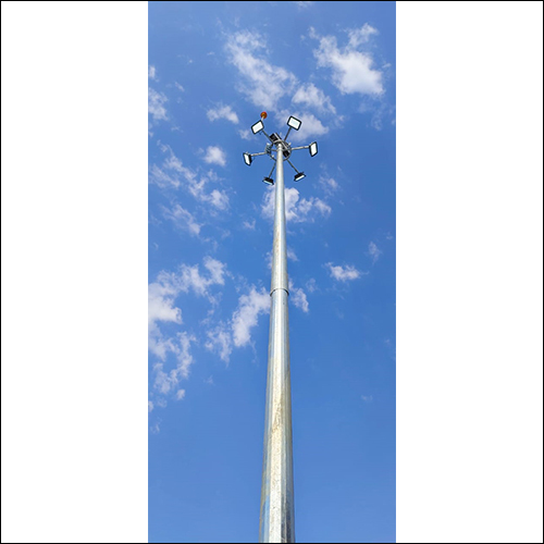 High Mast Lighting Pole Application: Industrial