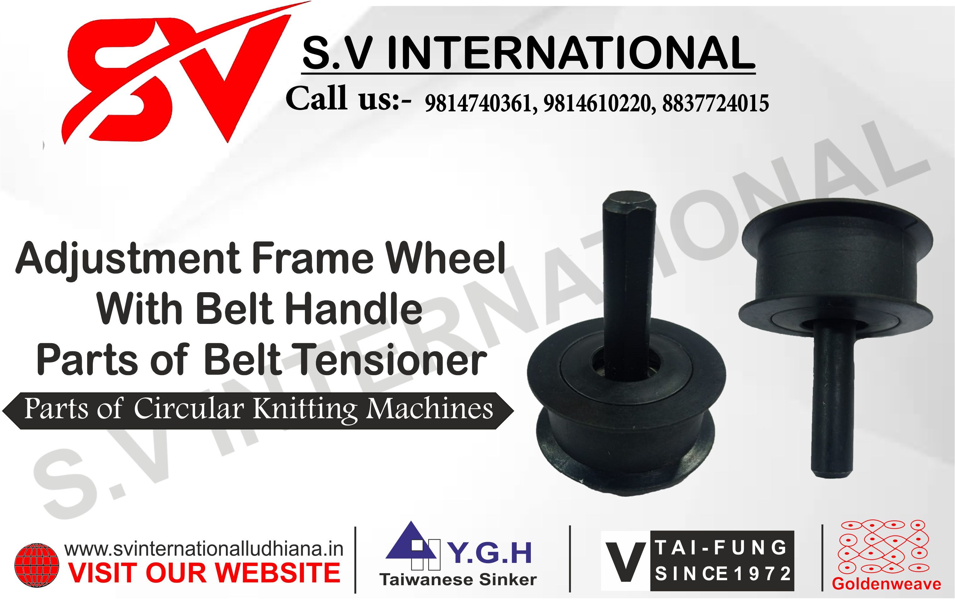 Adjustment Frame Wheel With Belt Handle