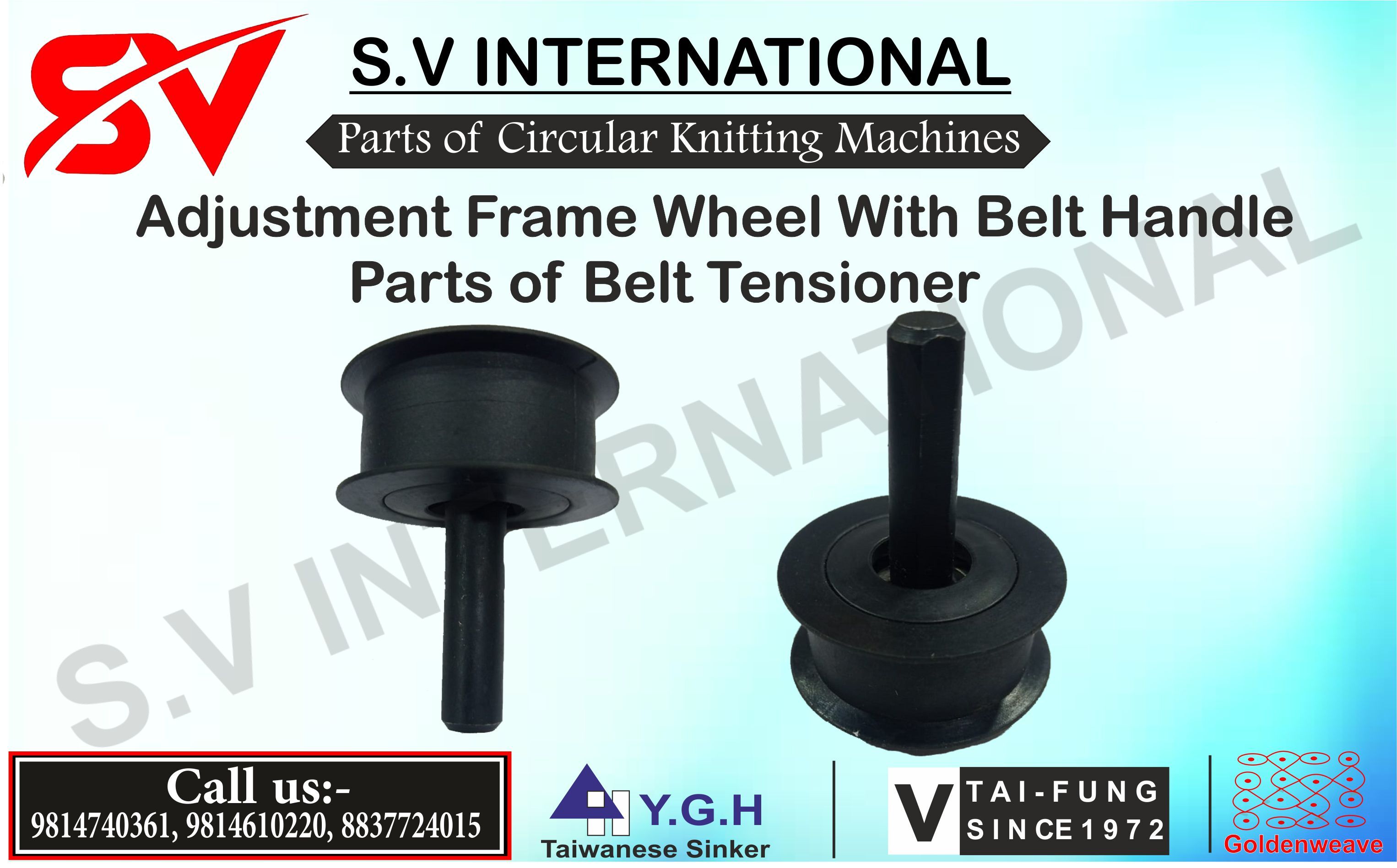 Adjustment Frame Wheel With Belt Handle