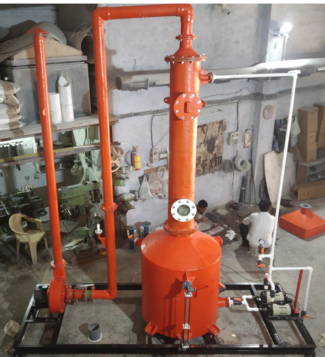 Gas Scrubber - Color: Green