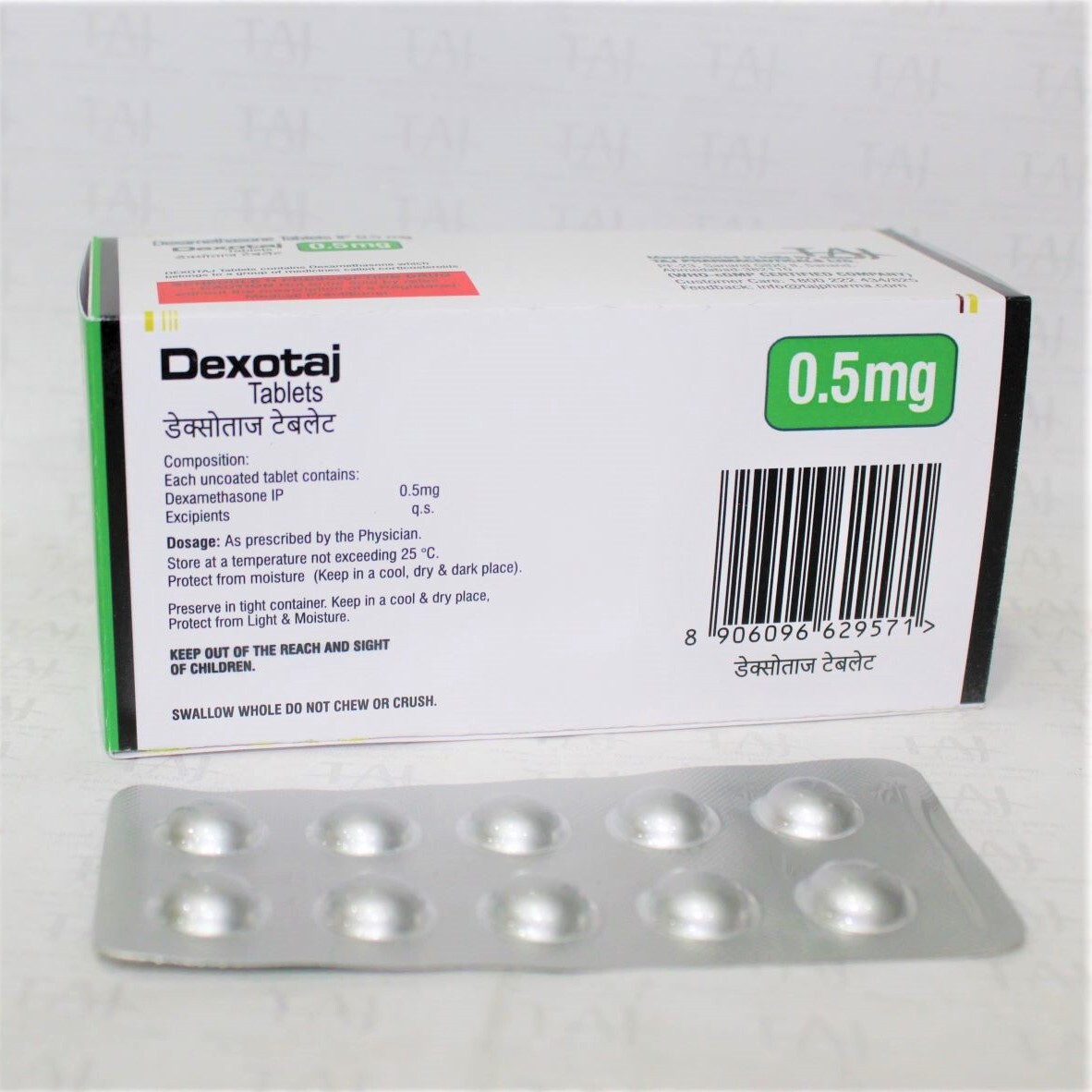 Dexamethasone Tablets Ip - 0.5mg, 2mg, 4mg, 8mg | Relieves Inflammation, Suitable For Various Inflammatory Conditions, Oral Administration, Gmp Certified, Available In Multiple Pack Sizes