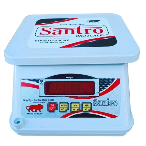 स्टील 220X170 इंच डिजिटल टेबल टॉप स्केल