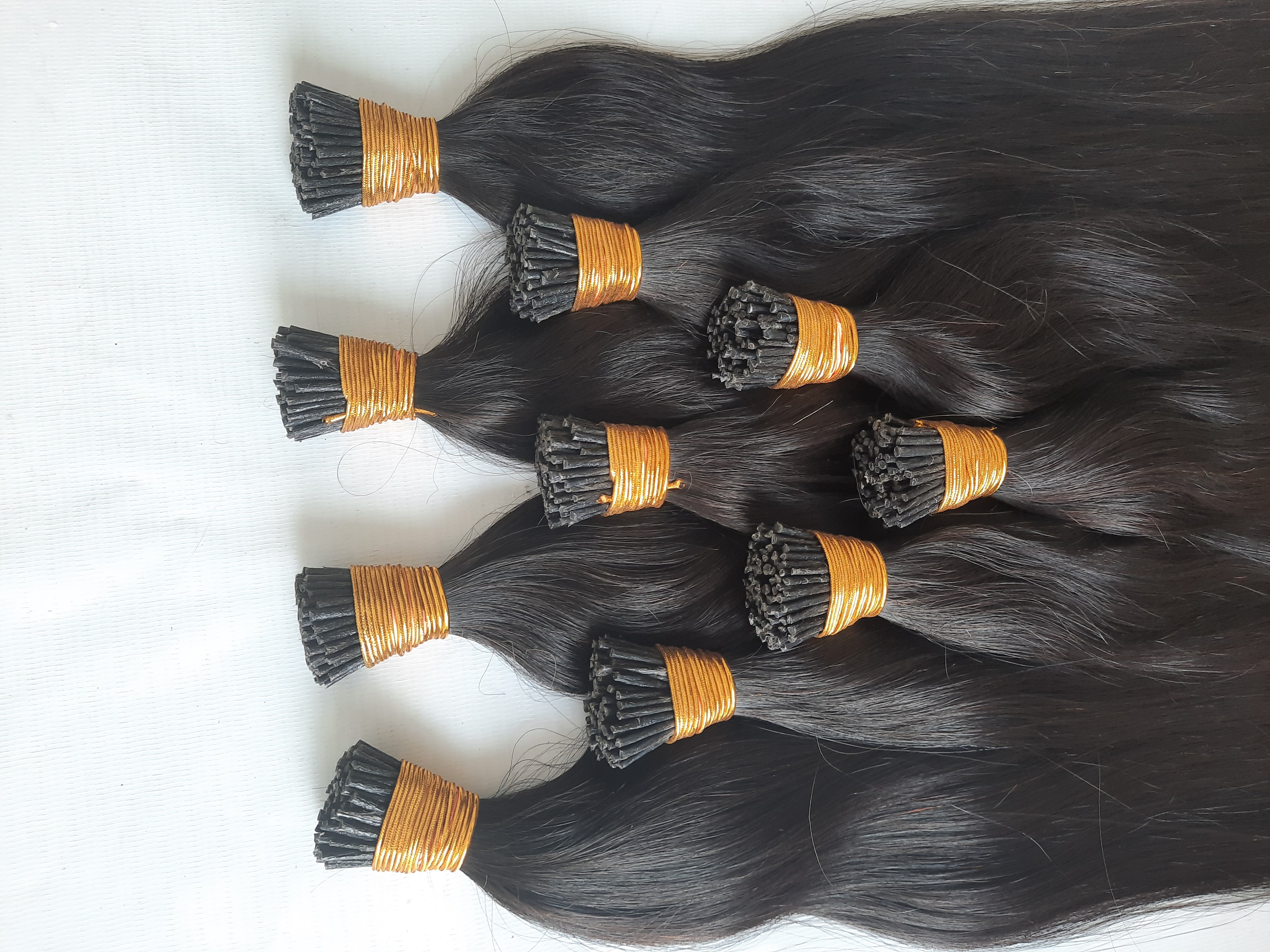 Raw Deep Wave I Tip Hair Extensions Application: Profesional