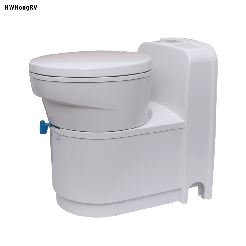 Electrical Camper Rv Toilet Bowl Is Made Of Lightweight Pp Material For Comfort Room