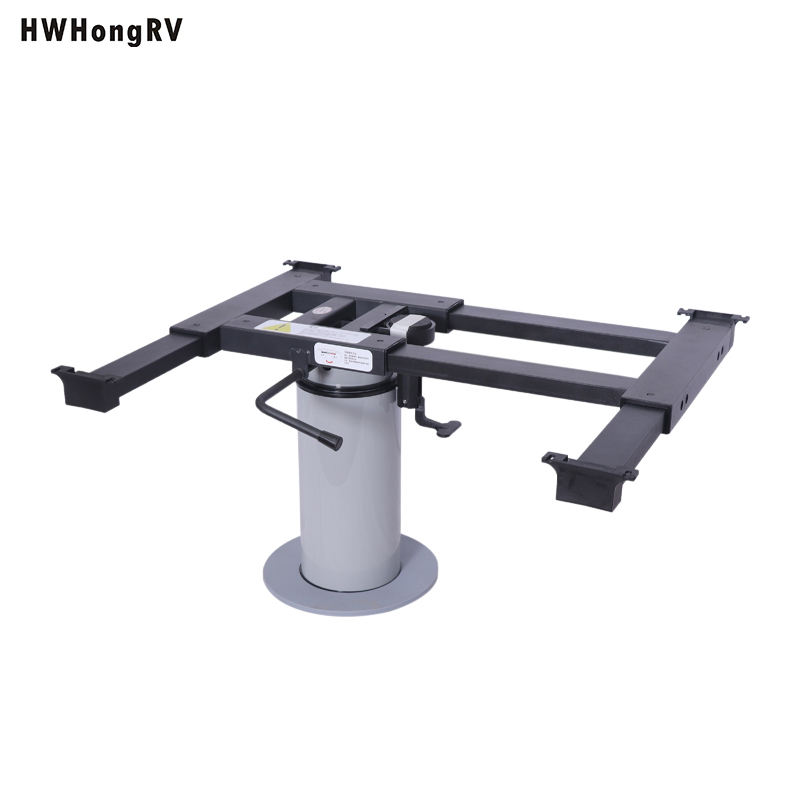 Pneumatic Lift Adjustable Camper Table Leg With Sliding System For Rv Picnic Table For Travel Trailer - Automatic Grade: Manual